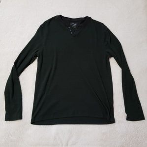 Alfani Shirts - Alfani Brand - Casual Long Sleeve Button Tee Alfani Shirts - Alfani Brand - Casual Long Sleeve Button Tee